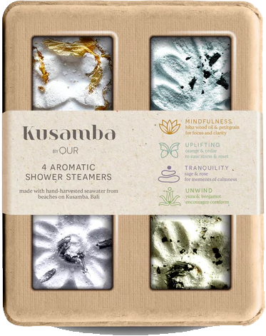 4 Aromatic Shower Steamers